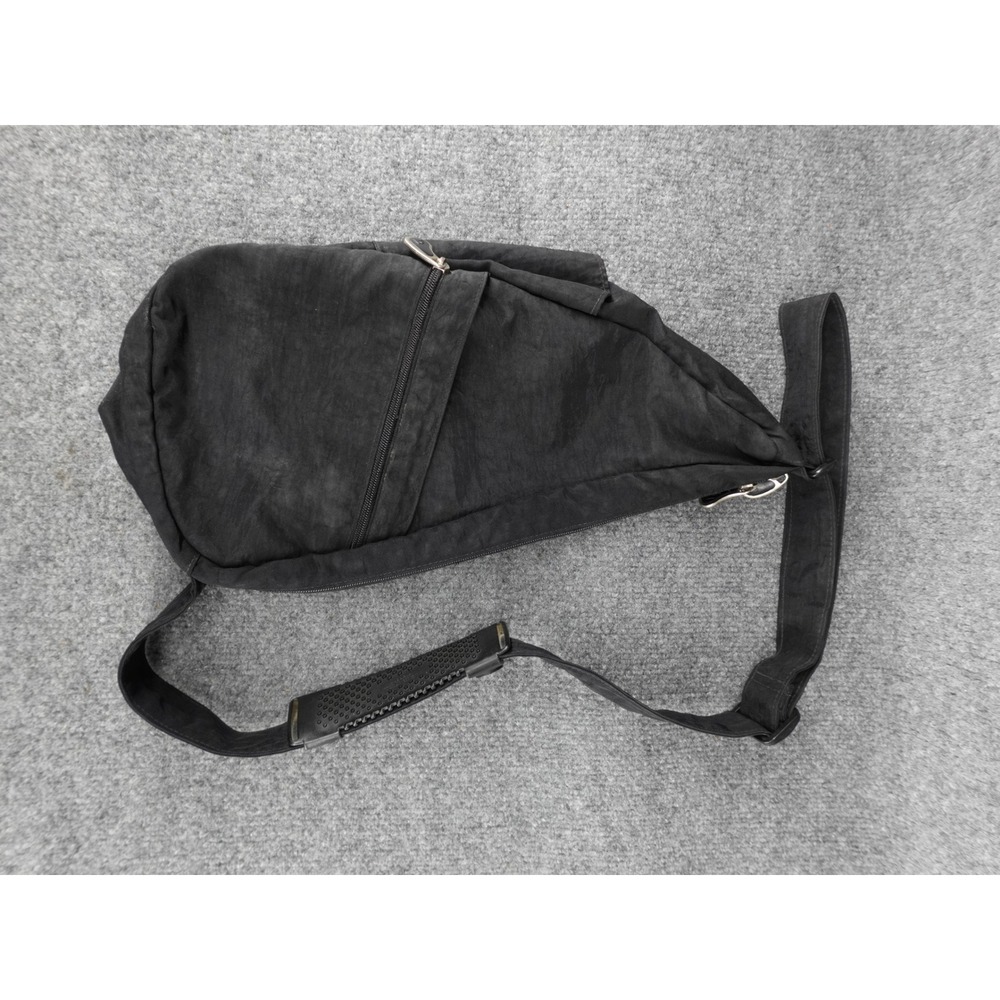 AmeriBag Healthy Back Bag Black Nylon Ergonomic Sling Crossbody Medium USA Made
